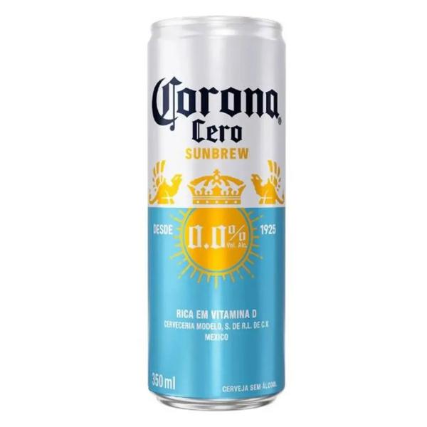 CERVEJA CORONA CERO SLEEK LT 350ML