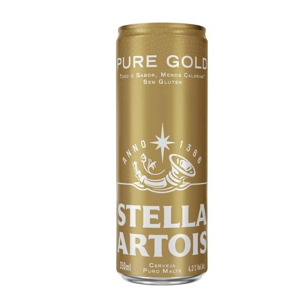 CERVEJA STELLA ARTOIS LT SLEEK PURE GOLD