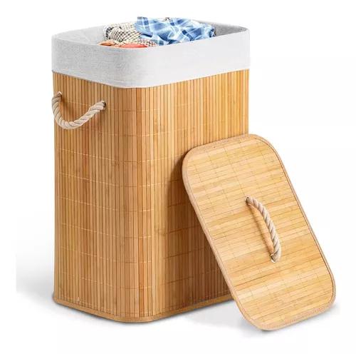 CESTO JOLITEX BAMBU RETANGULAR 30X40X10C