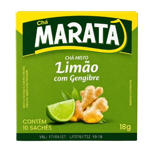 CHA MARATA GENGIBRE/LIMAO C/10