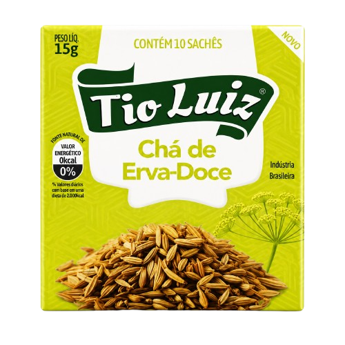 CHA TIO LUIZ ERVA DOCE C/10