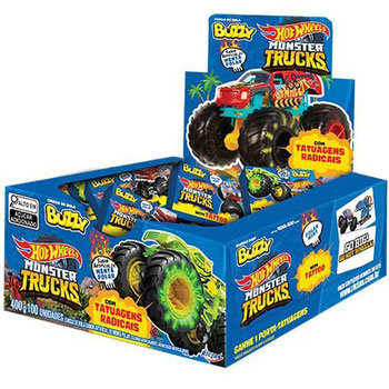 CHICLE BUZZY HOT WHEELS TT TTFRT 360G