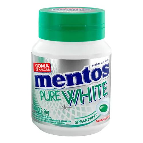 CHICLETE MENTOS GARRAFA PURE WHITE SPEAR