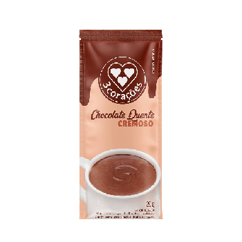 CHOCOLATE 3CORACOES QUENTE CREMOSO SACHE