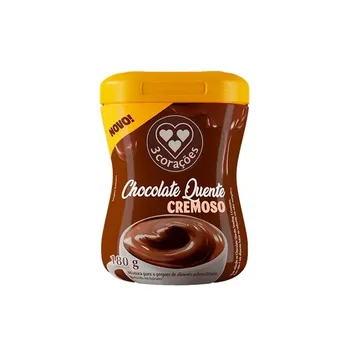 CHOCOLATE 3CORACOES QUENTE POTE 180G