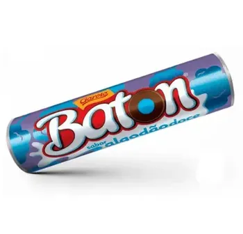 CHOCOLATE BATON GAROTO ALGODAO DOCE BASTAO 16G