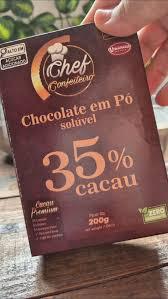 CHOCOLATE CHEF CONFEITEIRO PO 35% 200G