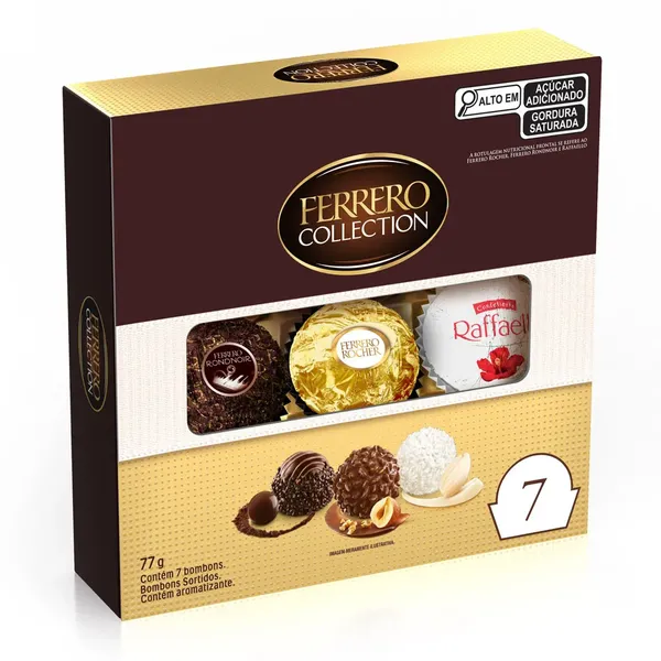 CHOCOLATE FERRERO ROCHER COLLECTION 77G