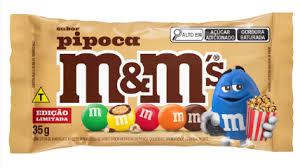 CHOCOLATE M&M PIPOCA MASTERFOOD 35G