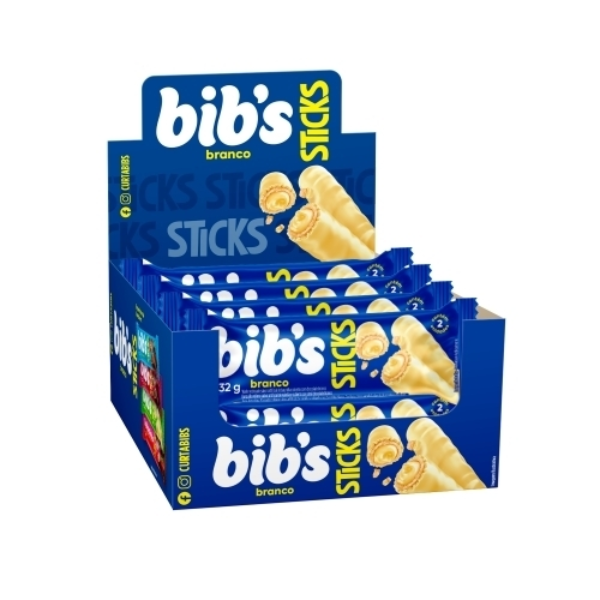 CHOCOLATE NEUGBAUER BIBS STICKS BCO 32G