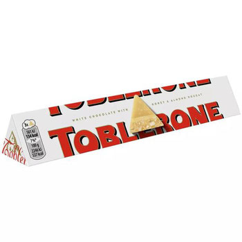 CHOCOLATE TOBLERONE WHITE 100G