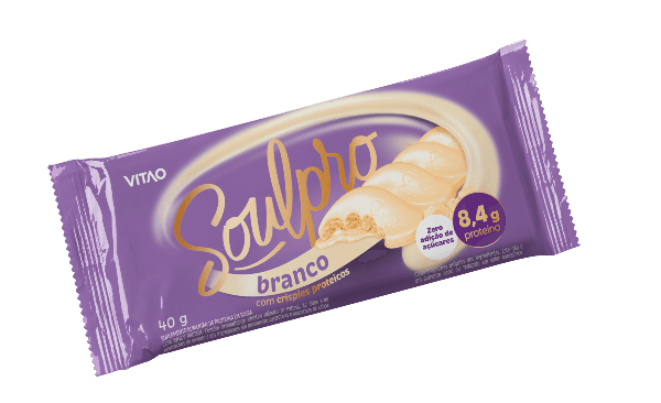 CHOCOLATE VITAO PROT BRANCO ZERO 40G