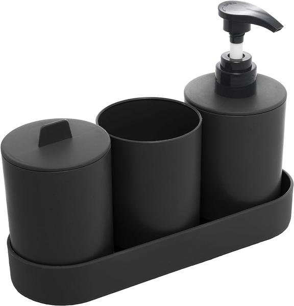 CJ LYOR 4PCS P/BANHEIRO BAMBU PP PTO R51