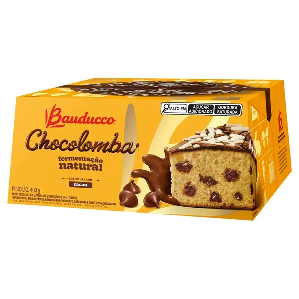 COLOMBA BAUDUCCO CHOCOLOMBA GOTAS 400G
