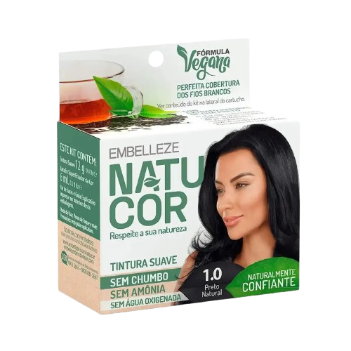 COLORACAO NATUCOR 1.0 PRETO NAT