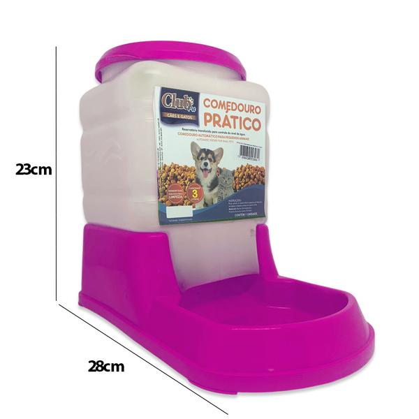 COMEDOURO CLUB PET ELEGANCE N1 VM CLUB 3