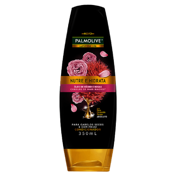 COND PALMOLIVE LUMINOUS OLEO RICINO 350M