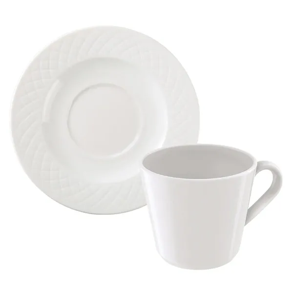 CONJ TRAMONTINA XICARA PORCELANA 185ML P