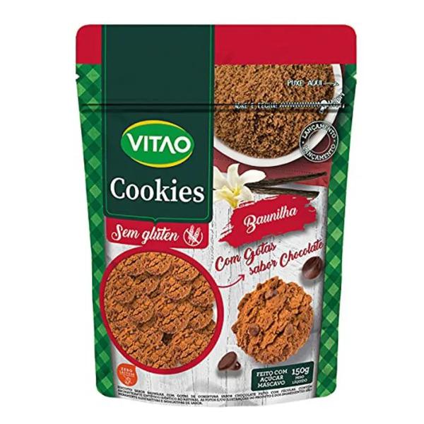 COOKIES VITAO BAUNILHA SEM GLUTEN 120G