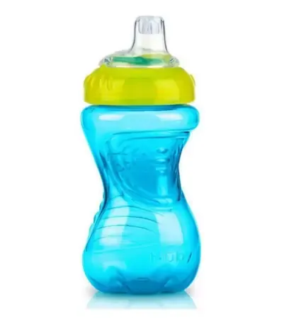 COPO CAJOVIL C/BICO SILICONE AZUL 300ML