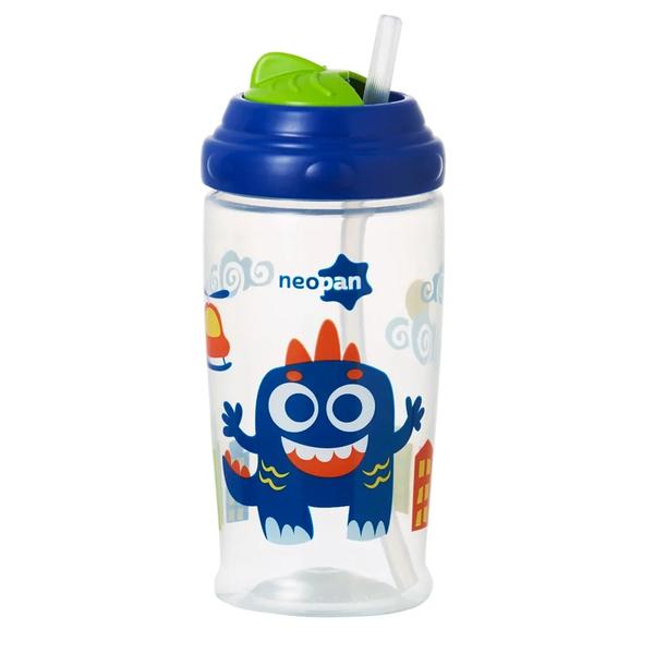 COPO NEOPAN C/CANUDO RETRATIL AZ 360ML