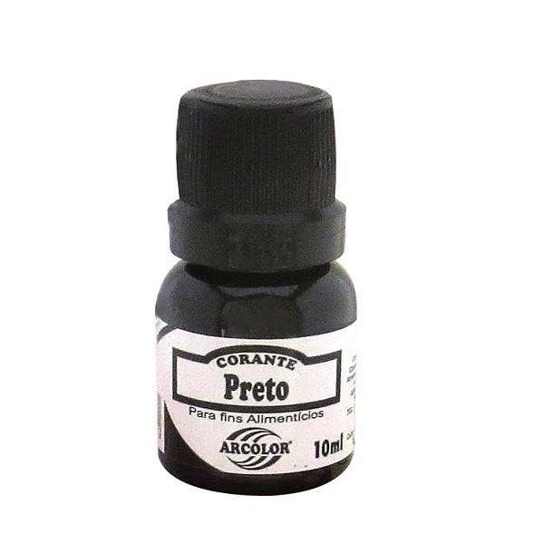 CORANTE ARCOLOR PRETO 10ML