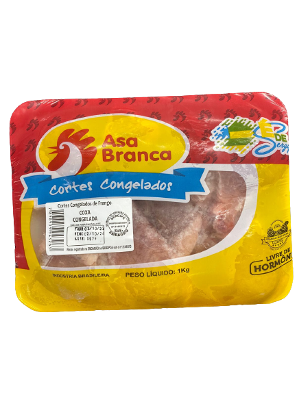 COXA ASA BRANCA BANDEJA 1KG