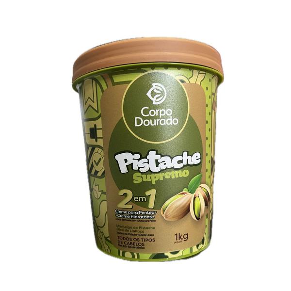 CREME CORPO DOURADO TRATAMENTO PISTACHE