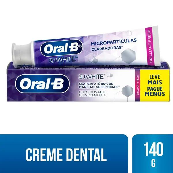 CREME DENTAL ORAL B 3D WHITE 140G
