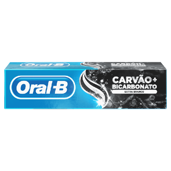 CREME DENTAL ORAL B CARVAO+BICARBONATO 7