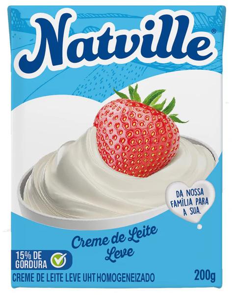CREME LEITE NATVILLE LEVE UHT 200G