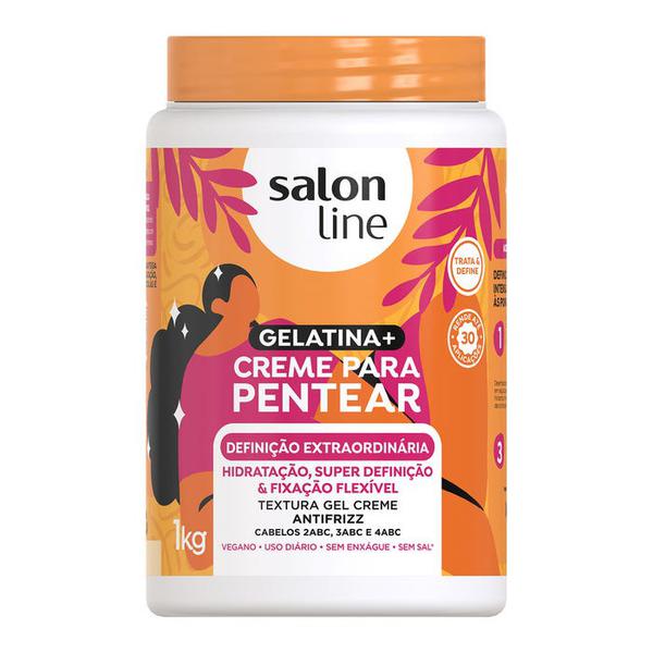 CREME PENT+GELATINA SALON LINE DEF EXTRA