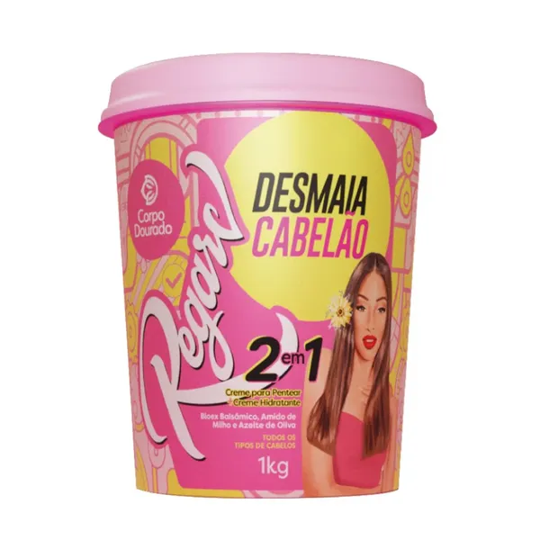 CREME TRAT CORPO DOURADO DESMAIA CABELAO