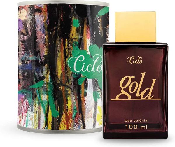 DEO COLONIA CICLO GOLD LATA 100ML
