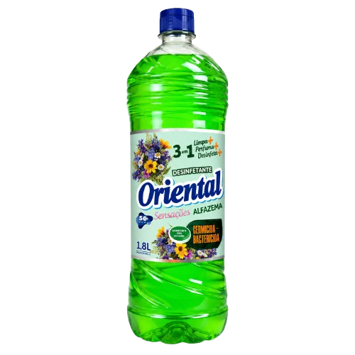 DESINFETANTE ORIENTAL SENSACOES ALFAZEMA 1,8L
