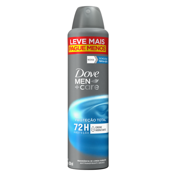 DESOD DOVE AEROSOL M CUIDADO TOTAL 250ML LV+PG-