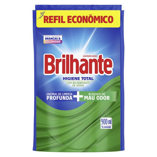 DETERGENTE BRILHANTE LIQ HIGIENE TOTAL 1