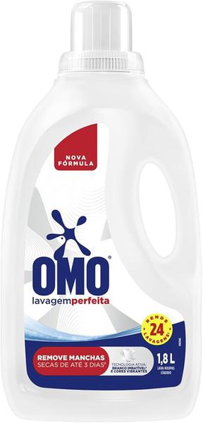 DETERGENTE OMO LIQ LAVAGEM PERFEITA 1,8L