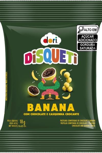 DISQUETI DORI CHOCOLATE BANANA 18G