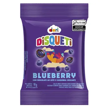 DISQUETI DORI CHOCOLATE BLUEBERRY 18G