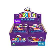 DISQUETI DORI CHOCOLATE BLUEBERRY 40G