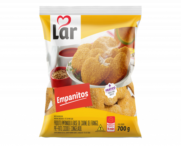 EMPANITOS LAR DE FRANGO 700G
