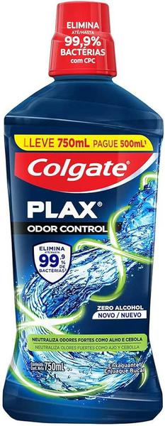 ENXAGUANTE BUCAL COLGATE PLAX ODOR CONTR