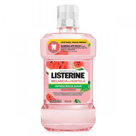 ENXAGUANTE BUCAL LISTERINE MELANCIA ZERO
