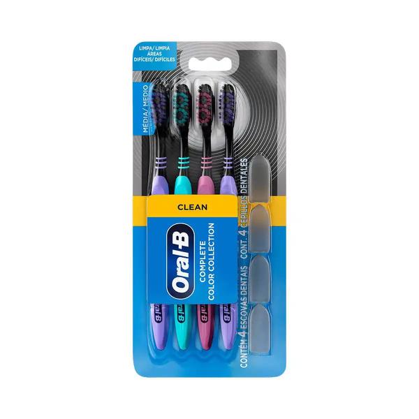 ESCOVA DENTAL ORAL B COMPLETE COLOR 1X4