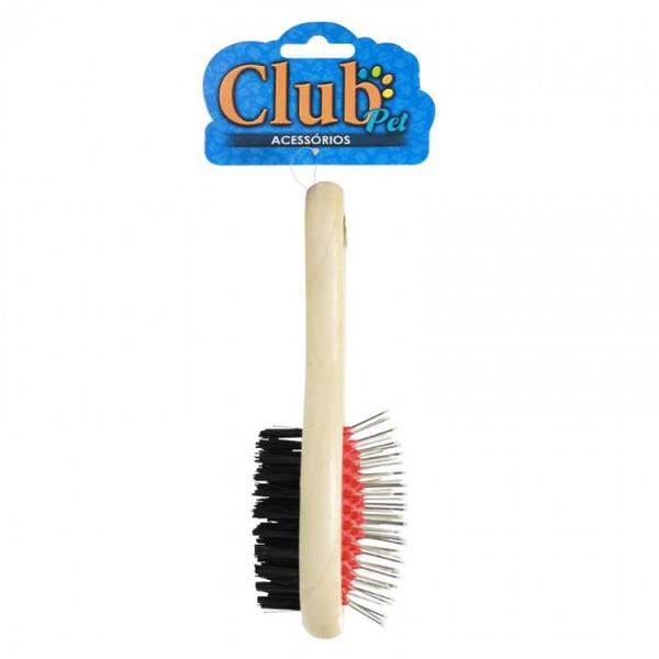 ESCOVA PET BONTRATO MAD DUPLA M CLUB R81