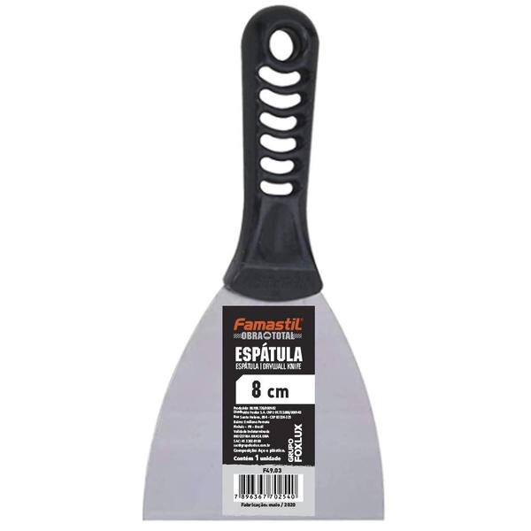 ESPATULA FOXLUX ACO CABO PVC 8CM RF4903