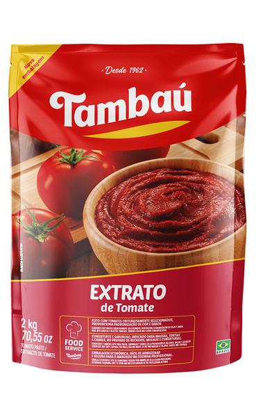 EXTRATO TOMATE TAMBAU POUCH 6/2KG