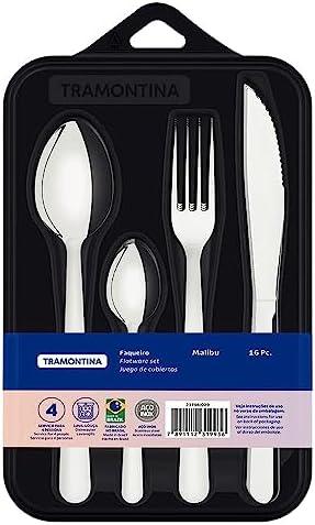 FAQUEIRO TRAMONTINA 16 PCS MALIBU SORT INOX R23798/029