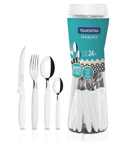 FAQUEIRO TRAMONTINA IPANEMA 24PC BRC R23
